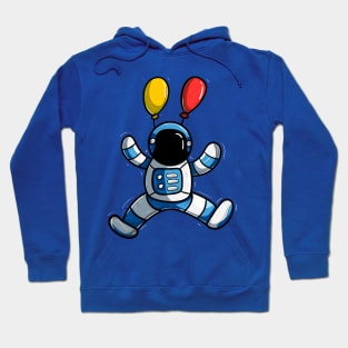 Astronout with balloon Hoodie